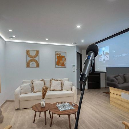 La Villa - Piscine / Karaoke / Jeux Fontaine  ภายนอก รูปภาพ